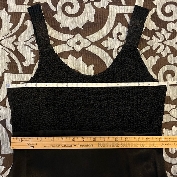 black smocked bodice mini dress (S/M) - UPFront brand - Picture 6 of 14